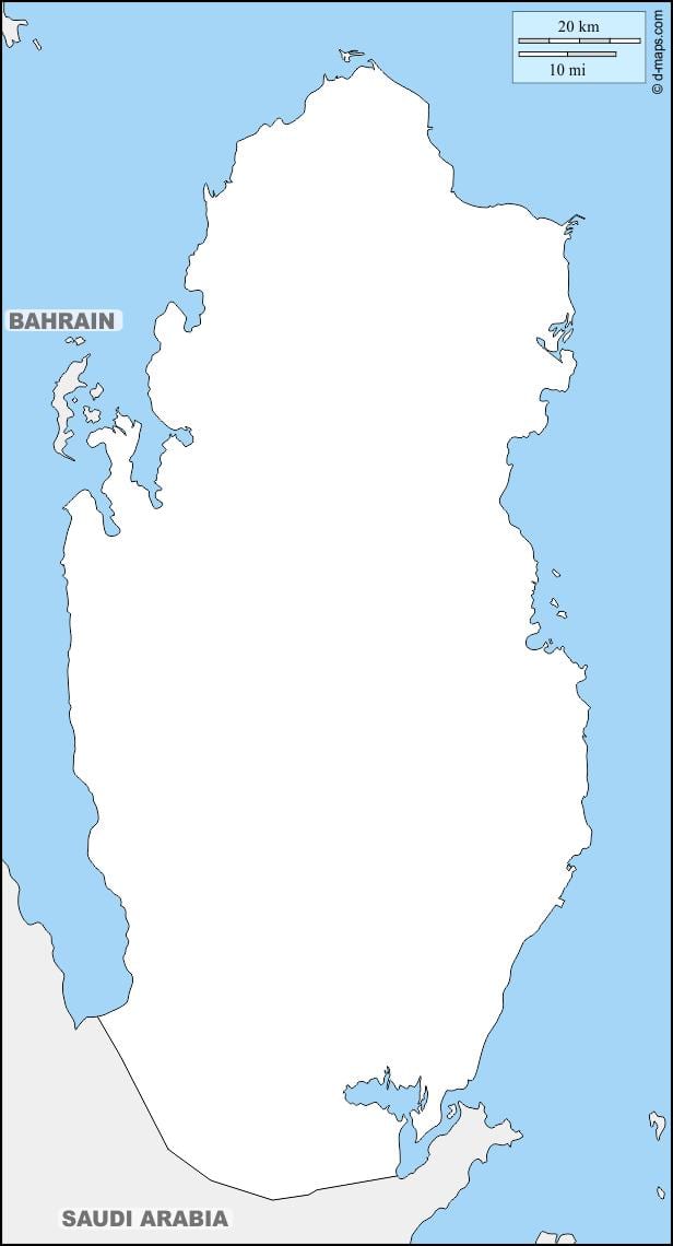 Mapa katar osnovy