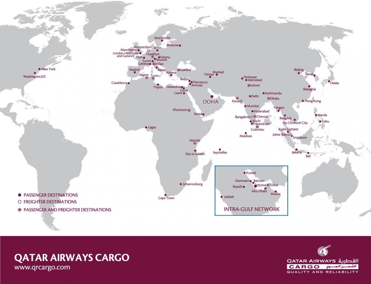 qatar airways mapy siete